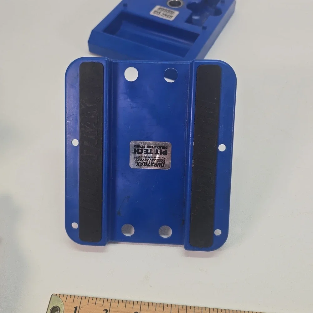 Duratrax Pit Tech XL Deluxe Car Truck Stand Blue RC 1/10 1/8